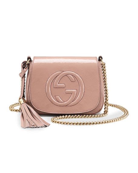 gucci soho disco nude|Gucci Soho Small Patent Leather Disco Bag, Nude .